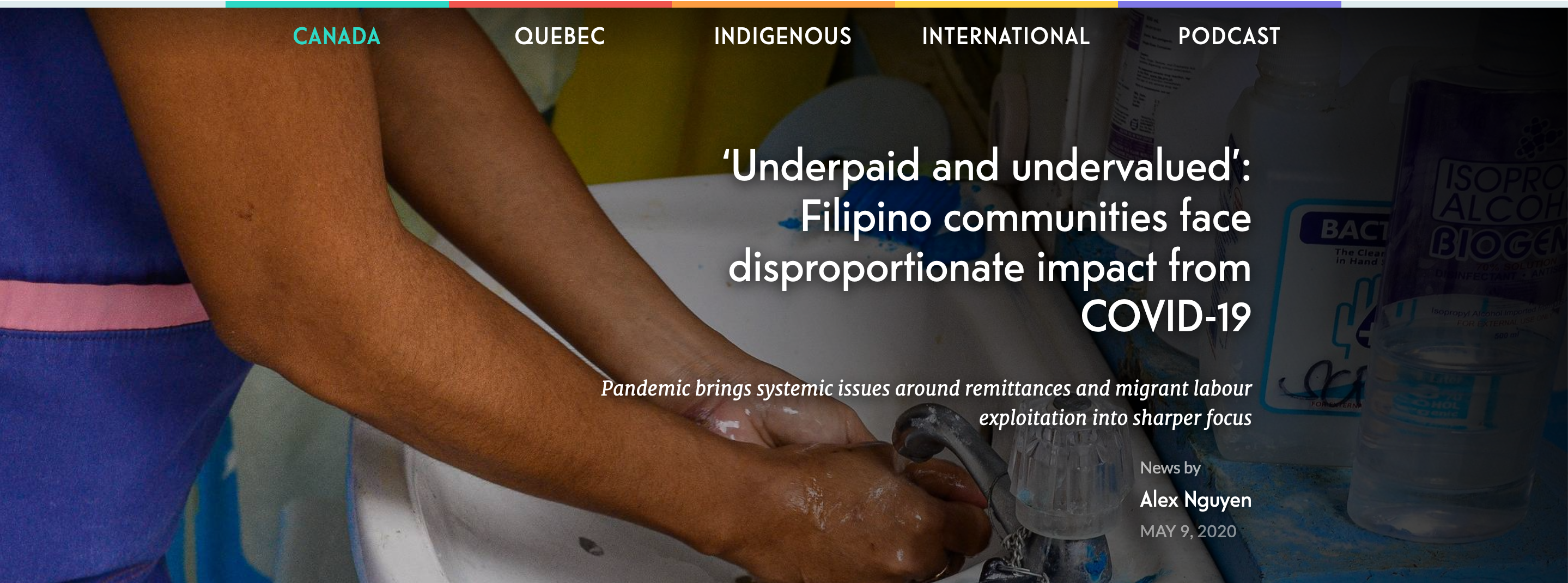 Read more about the article Ricochet highlights Invisible to Essential in story about Filipino workers