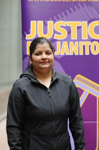 “We deserve better wages for the hard work we do. We know what needs to change in order for us to support our families.” – Rekha Chander, Ultra-tech – Brian Canfield Centre